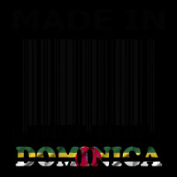 Fake Bar Code Made In Dominica Design. Women's V-neck T-shirt | Artistshot