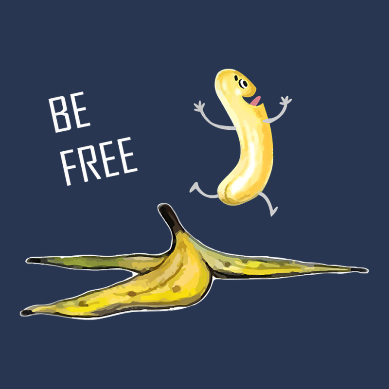 Be Free Banana  Funny Banana Man  Running Banana Stripping T Shirt Men Denim Jacket by cm-arts | Artistshot