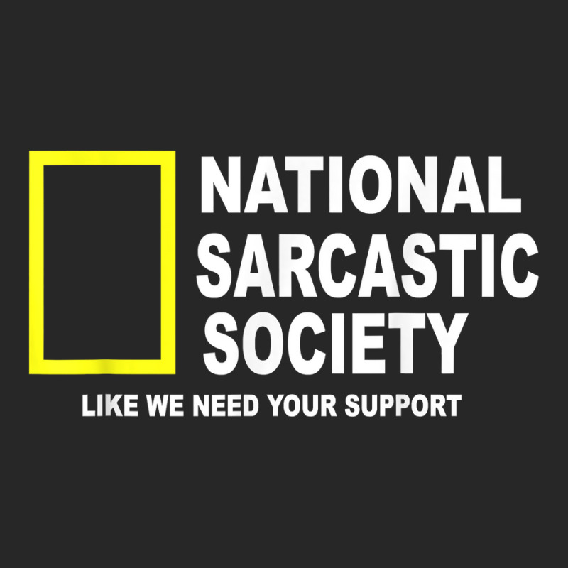 National Sarcastic Society T Shirt Men's T-shirt Pajama Set | Artistshot