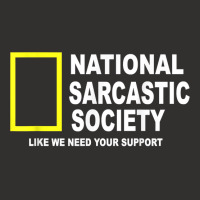 National Sarcastic Society T Shirt Champion Hoodie | Artistshot