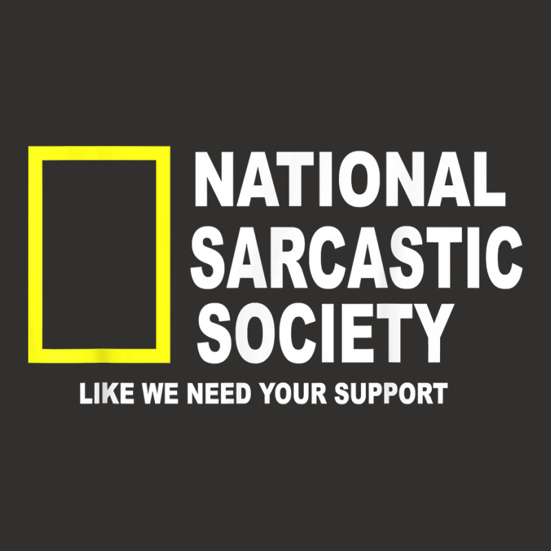 National Sarcastic Society T Shirt Champion Hoodie | Artistshot