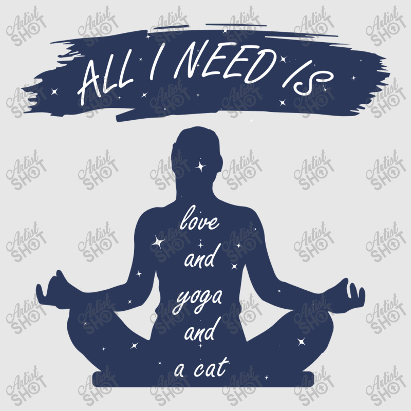 All I Need Is Love And Yoga And A Cat Unisex Jogger by claristore | Artistshot