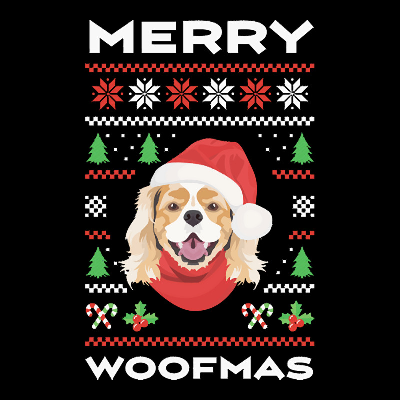 Cavalier King Charles Spaniel Cavalier King Charles Spaniel Christmas  V-neck Tee | Artistshot