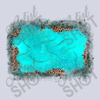 Gemstone Turquoise Leopard Background Fleece Short | Artistshot