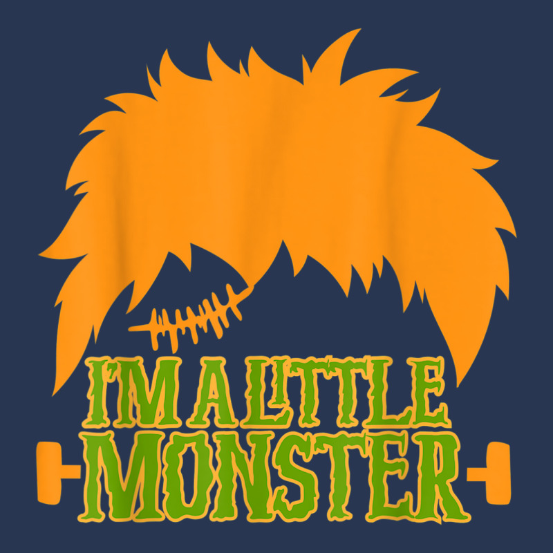 I'm A Little Monster Cute Frankenstein Halloween Kid's Ladies Denim Jacket by August | Artistshot