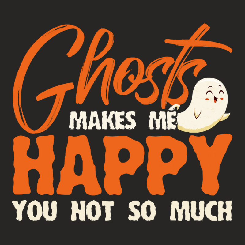 Paranormal Investigation Ghosts Makes Me Happy Ghost Hunter Paranormal Ladies Fitted T-Shirt by hornetbadger | Artistshot