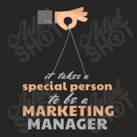 Marketing Manager Ladies Fitted T-shirt | Artistshot