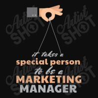 Marketing Manager Crop Top | Artistshot