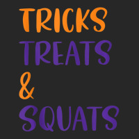 Tricks Treats And Squats Halloween Gym Workout Women's Pajamas Set | Artistshot