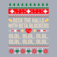 Deck The Halls With Beta Blockers Nurse Ugly Christmas Tank Dress | Artistshot