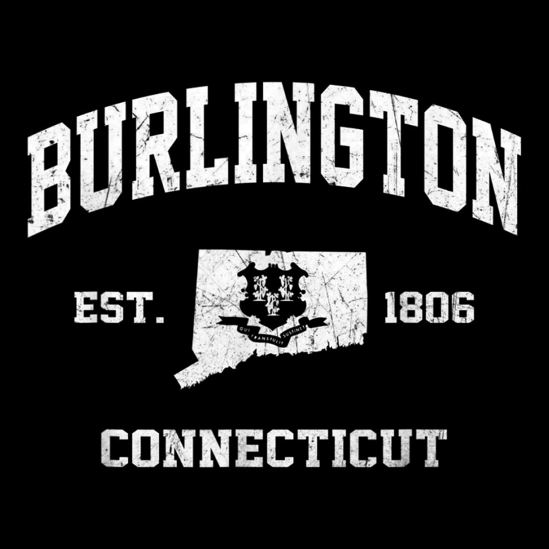 Burlington Connecticut Ct Vintage State Athletic Style T Shirt Youth Hoodie | Artistshot