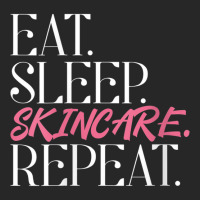 Womens Eat Sleep Skincare Repeat Skin Esthetician Skincare V Neck T Sh Men's T-shirt Pajama Set | Artistshot