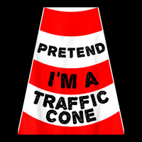 Pretend I‘m A Traffic Cone Costume Youth Hoodie | Artistshot