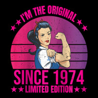 Womens I'm The Original Since 1974 Limited Edition Cool Style Retro Ra Adjustable Cap | Artistshot