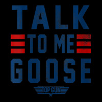 Womens Top Gun Talk To Me Goose Bold Text Stack V-neck Toddler Sweatshirt | Artistshot