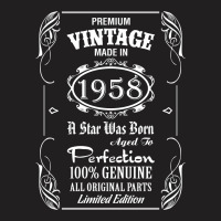 Premium Vintage Made In 1958 T-shirt | Artistshot