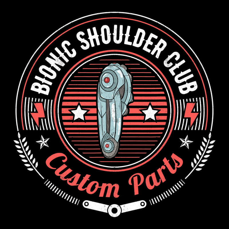 Bionic Shoulder Club Custom Parts Funny Shoulder Replacement Pocket T-Shirt by cm-arts | Artistshot