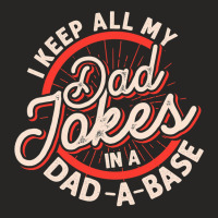 Programmer Dad Nerdy Father Database Geeky Dad Jokes Ladies Fitted T-shirt | Artistshot