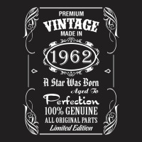 Premium Vintage Made In 1962 T-shirt | Artistshot
