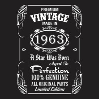 Premium Vintage Made In 1963 T-shirt | Artistshot