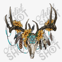 Boho Deer Skull Sunflowers And Gemstone Champion Hoodie | Artistshot