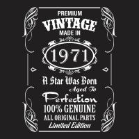 Premium Vintage Made In 1971 T-shirt | Artistshot