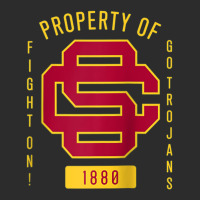 Usc Fight On! Sc Interlock Go Trojans Gold Cardinal Fill Exclusive T-shirt | Artistshot