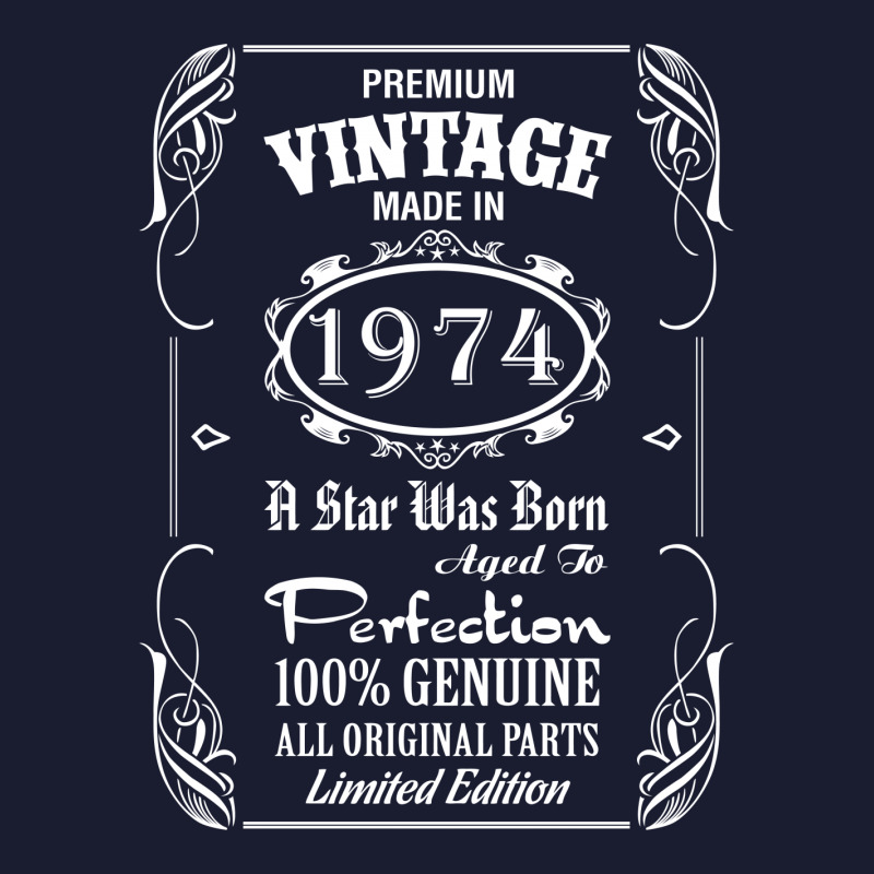 Custom Premium Vintage Made In 1974 Womens V Neck T Shirt By Tshiart Artistshot