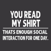 You Read My That's Enough Social Interaction Ladies Curvy T-shirt | Artistshot