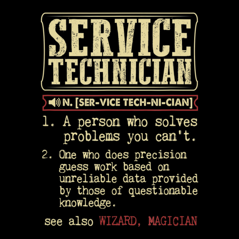 Service Technician Dictionary Term Adjustable Cap | Artistshot