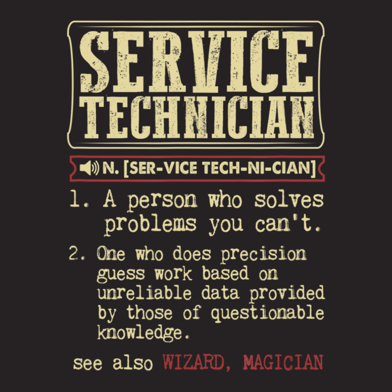 Service Technician Dictionary Term Vintage Cap | Artistshot