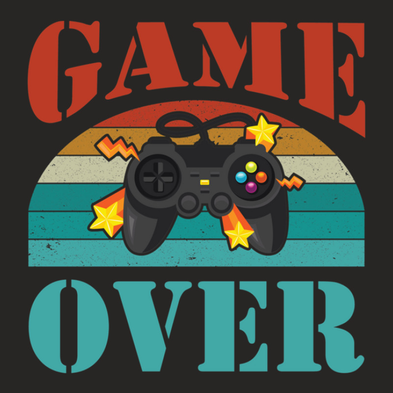 Game Over 1 Ladies Fitted T-Shirt by RodneyAbernathy | Artistshot