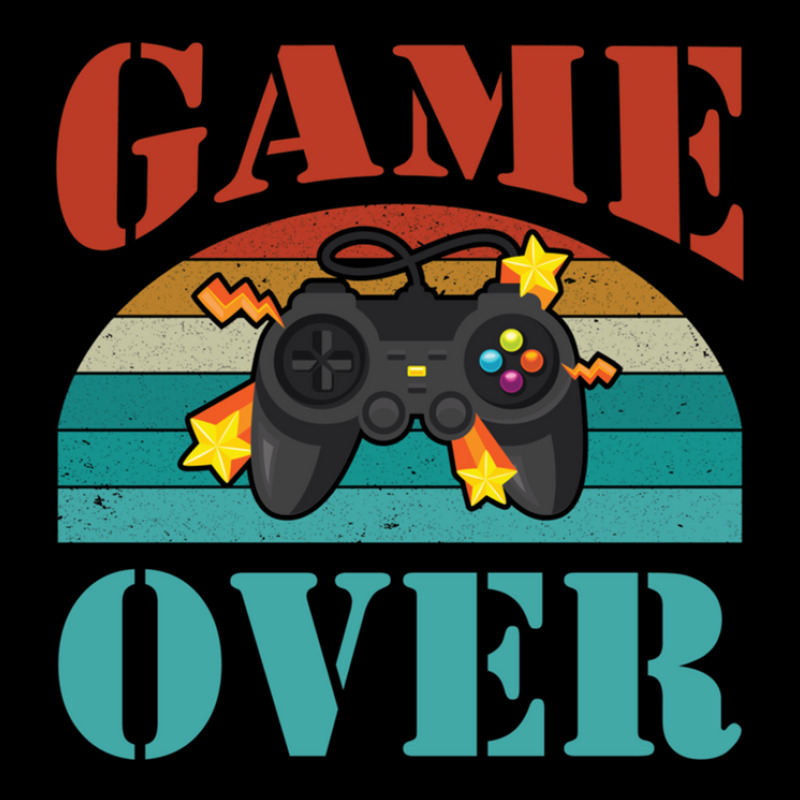 Game Over 1 Cropped Hoodie by RodneyAbernathy | Artistshot