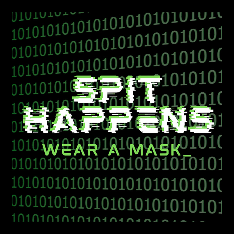 Spit Happens Wear A Mask Lightweight Hoodie | Artistshot