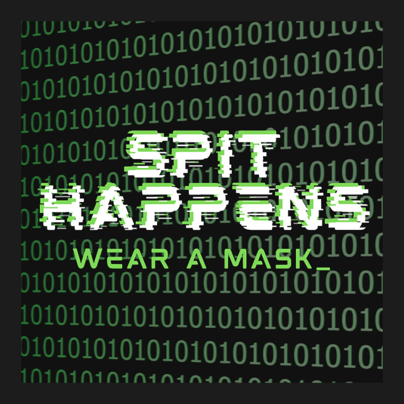 Spit Happens Wear A Mask Hoodie & Jogger Set | Artistshot