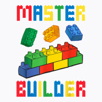 Brick Builder Funny Blocks Building Master Builder Toys Kids T Shirt T-shirt | Artistshot