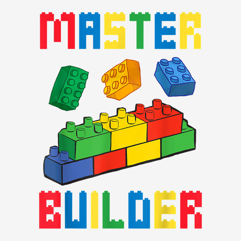 Brick Builder Funny Blocks Building Master Builder Toys Kids T Shirt Adjustable Cap | Artistshot