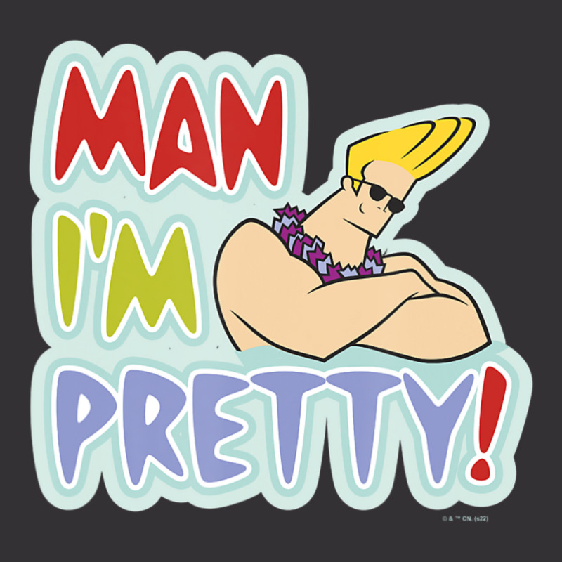 Johnny Bravo Man I'm Pretty Classic Johnny Bravo Quote Vintage Hoodie And Short Set by cm-arts | Artistshot