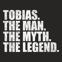 Tobias Legend Tobias Name Tobias Given Name Ladies Fitted T-shirt | Artistshot