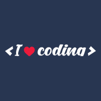 I Love Coding - Programmers T-shirt Ladies Denim Jacket | Artistshot