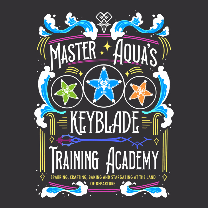 Master Aqua's Keyblade Training Academy [color Ver.] Vintage Short by femalesbaubles | Artistshot