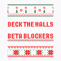 Deck The Halls Beta Blockers Nurse Christmas Ugly Sweater Long Sleeve T-shirt | Artistshot