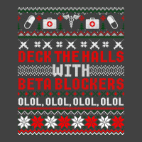 Deck The Halls Beta Blockers Nurse Christmas Ugly Sweater Long Sleeve Vintage T-shirt | Artistshot