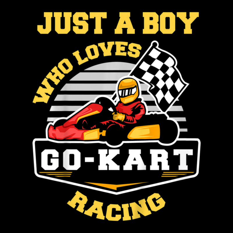 Kids Go-kar Boy Go Kart Racing Quote Go-kart Racer V-Neck Tee by cm-arts | Artistshot