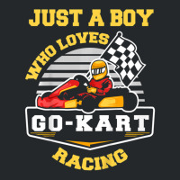 Kids Go-kar Boy Go Kart Racing Quote Go-kart Racer Crewneck Sweatshirt | Artistshot