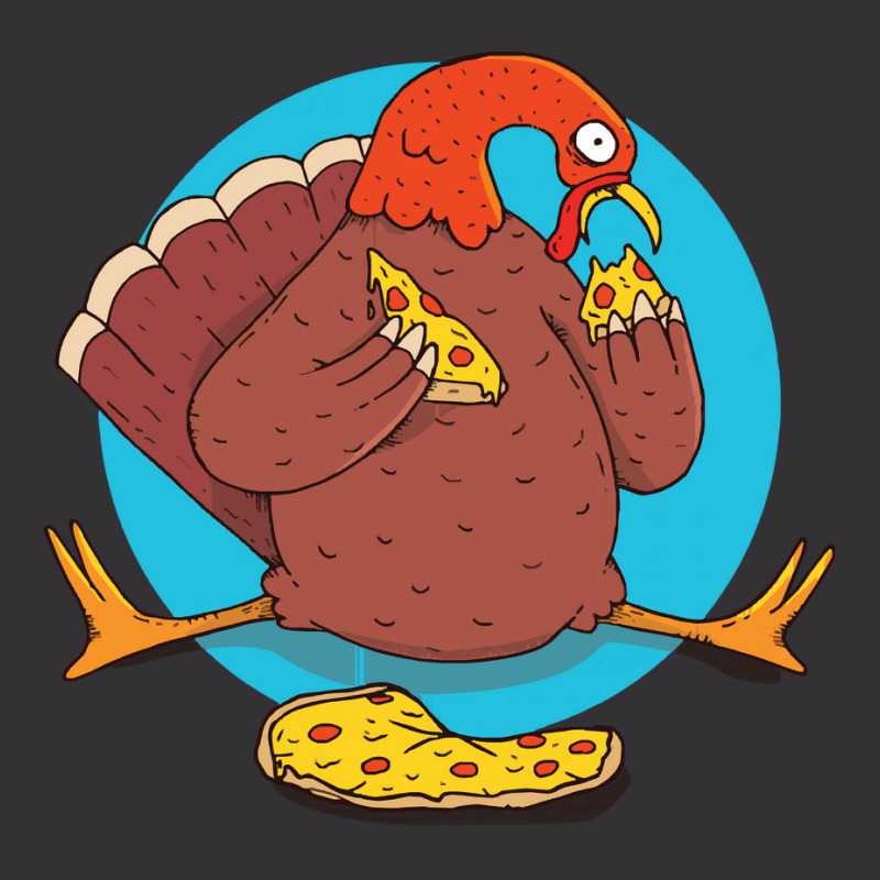 Thanksgiving Turkey Pizza Vintage Hoodie | Artistshot