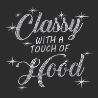 Classy With A Touch Of Hood Bling Rhinestone T Shirt Exclusive T-shirt | Artistshot