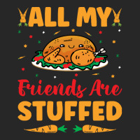 Thanksgiving Turkey All My Friends Are Stuffed Men's T-shirt Pajama Set | Artistshot