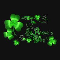 Happy St Patricks Day And Shamrock Metal Print Horizontal | Artistshot