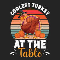 Thanksgiving Turkey Coolest Turkey At The Table Funny Cool Family 3/4 Sleeve Shirt | Artistshot